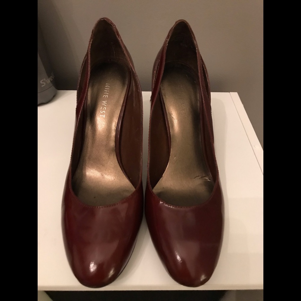 Nine West Brown Heels Size 6.5